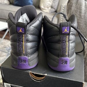 Jordan Kids Sneakers in Black and Purple